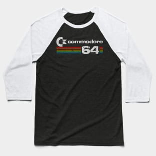 Commodore C 64 - Vintage Baseball T-Shirt
